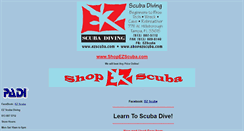 Desktop Screenshot of ezscuba.com